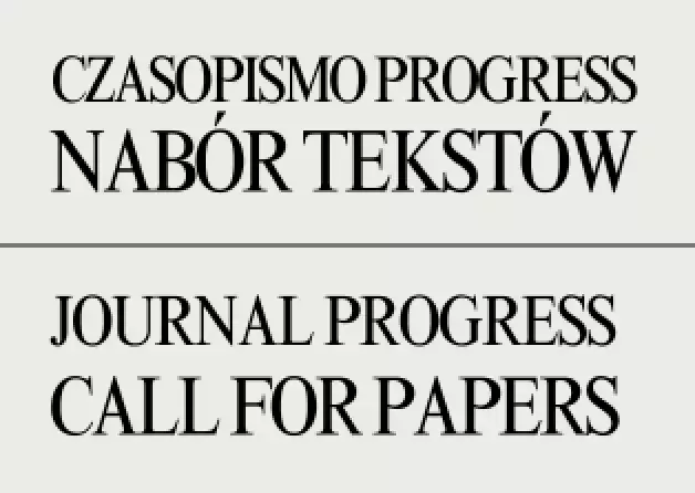 Call for papers for the issue 17 of the journal…